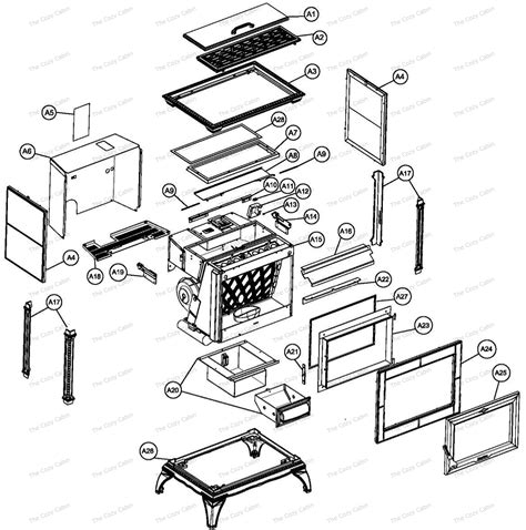 hearthstone stoves parts